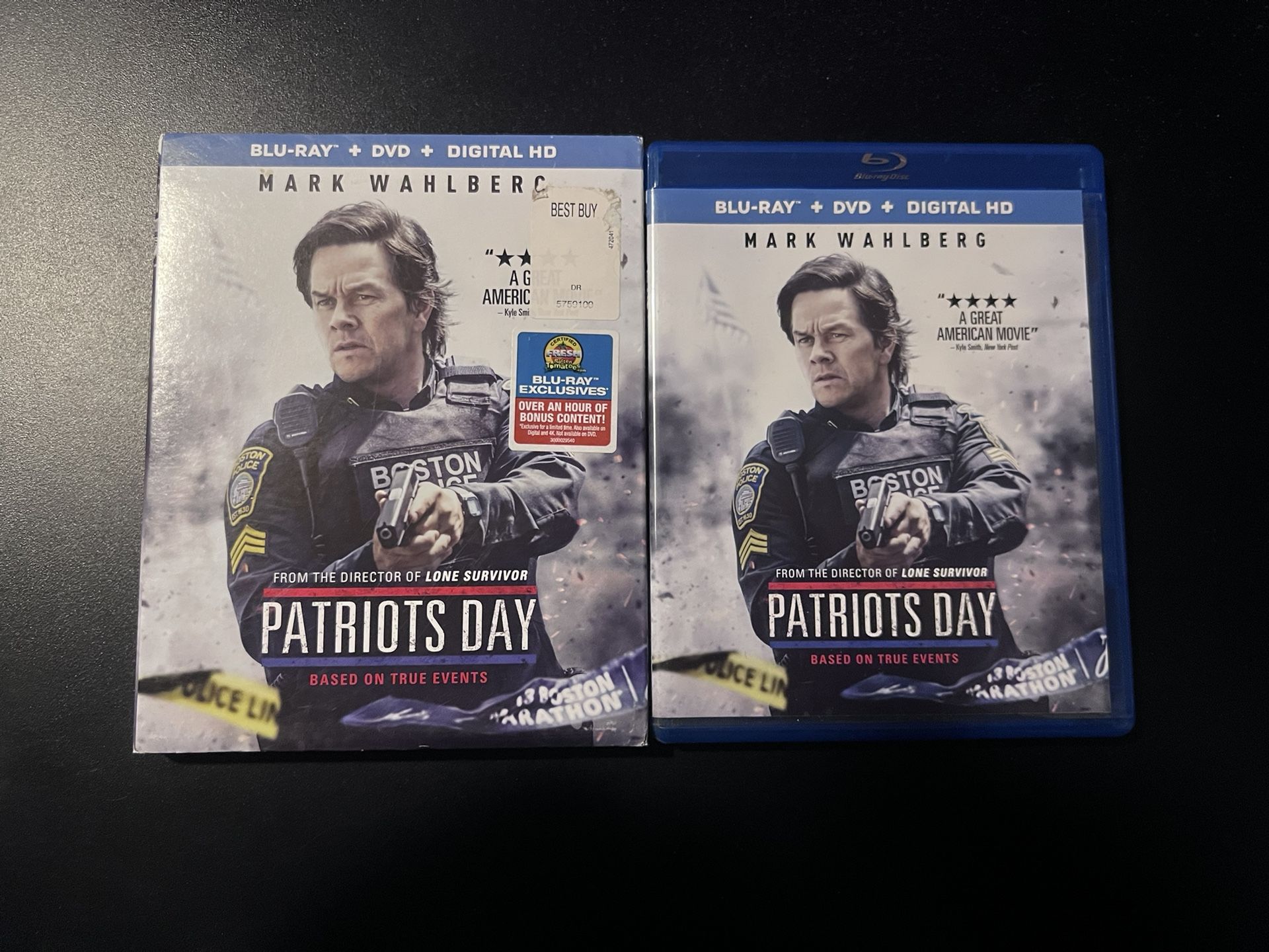 Patriots Day Blu Ray