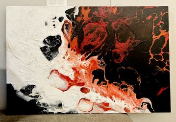 Original Custom Acrylic Art Piece