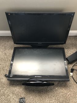 View sonic 24 inch moniter and dynex tv