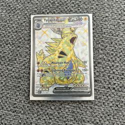 Tyranitar ex – Powerful Dark-Type Pokémon TCG Card