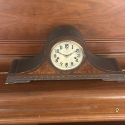 Time enough at last; Antique Early 1900s Non-Operational New Haven  Mantle Clock: