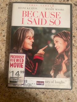 Because I Said So - DVD