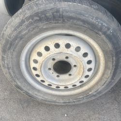 Small Chevy Truck Rim For Spare