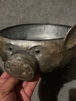 Galvanized Pig Tray