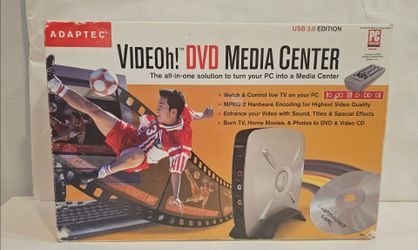 VIDEOh! DVD Media Center PC into Media Center