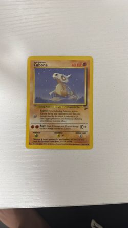 Cubone Pokémon Card