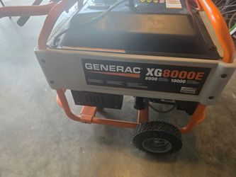 Generac XG8000E Portable Generator