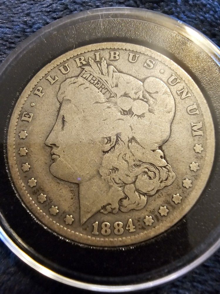 1884 Morgan Silver Dollar