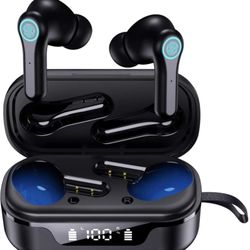 Wireless Earbuds Bluetooth [Upgard 5.1] Headphones Touch Control in-Ear True Wireless Earphones Deep Bass Stereo Sports Headset IP7 Waterproof Earbuds