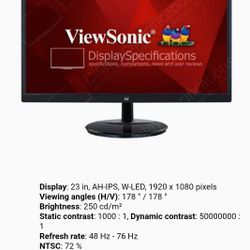 SonicView LED Monitor 