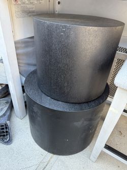 Black Nesting Side Tables 