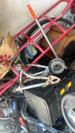 Pw80 rear frame
