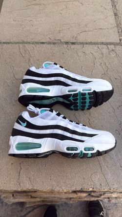 New Nike air max 95 OG white hyper jade black shoes Men’s 7.5, Women’s 9