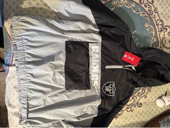 New raider windbreaker