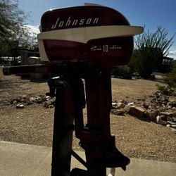 Johnson Outboard 10 Hp Seahorse 