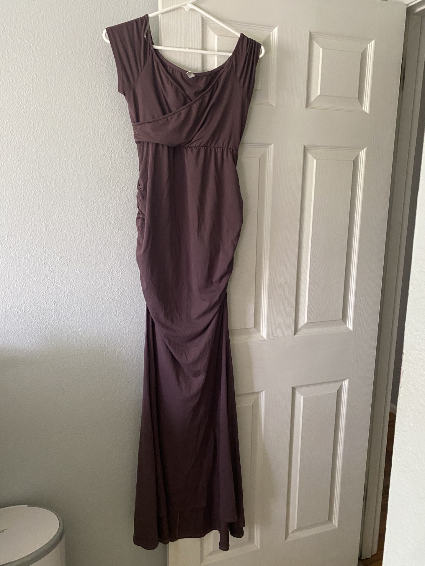 Pink Blush Maternity Dress Size Small Mauve