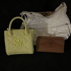 2 Purses And Wallet 