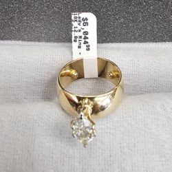 Solitaire Marquis Ring