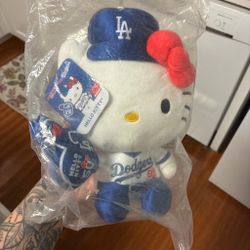 Dodger Hello Kitty plush