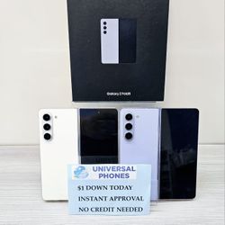 Samsung Galaxy Z Fold 5 Unlocked, FREE Smartwach/ Headphones. Pay $1 Today Rest in payments. NO CREDIT NEEDED FINANCING