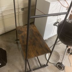 Clothing Rack On Wheels