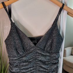 Glitter Crop Top Size XS