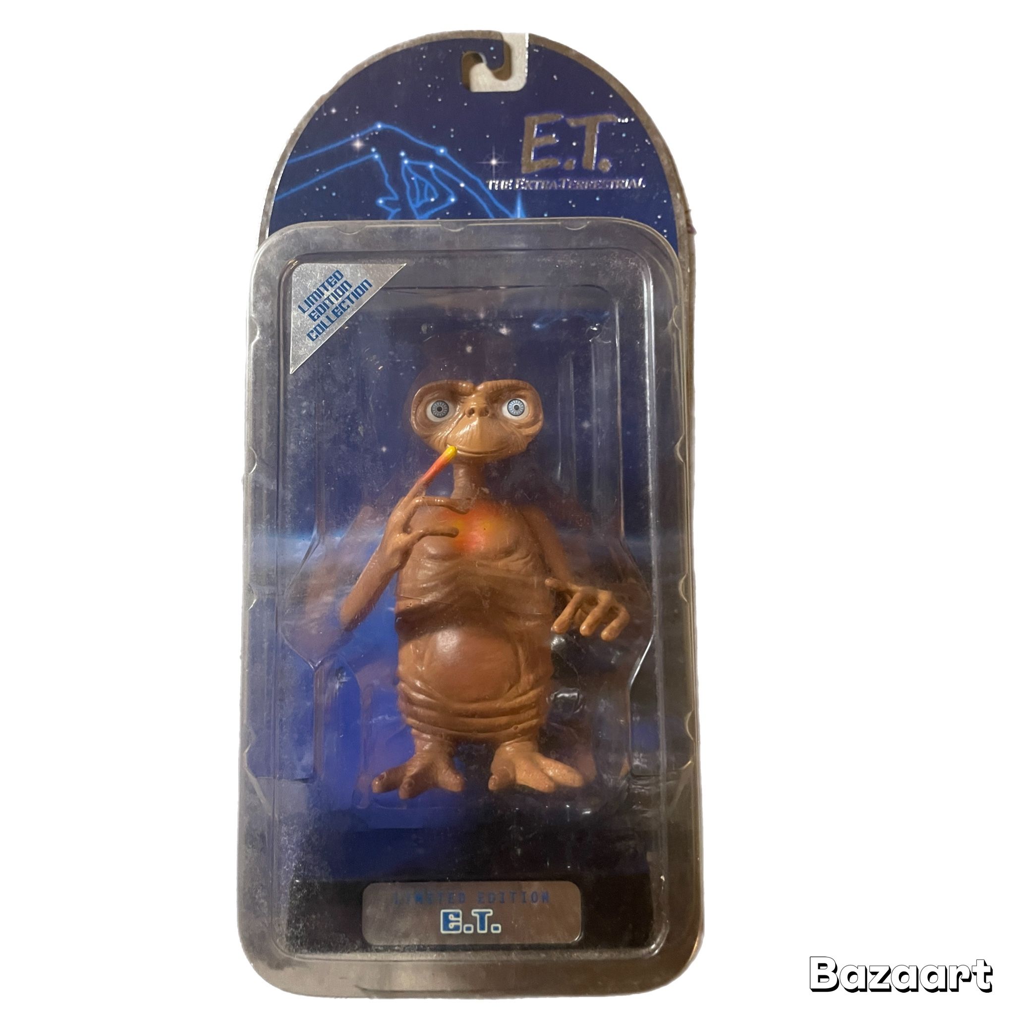 RARE VINTAGE LIMITED EDITION 2001 ET 20TH ANNIVERSARY ACTION FIGURE TOYS R US