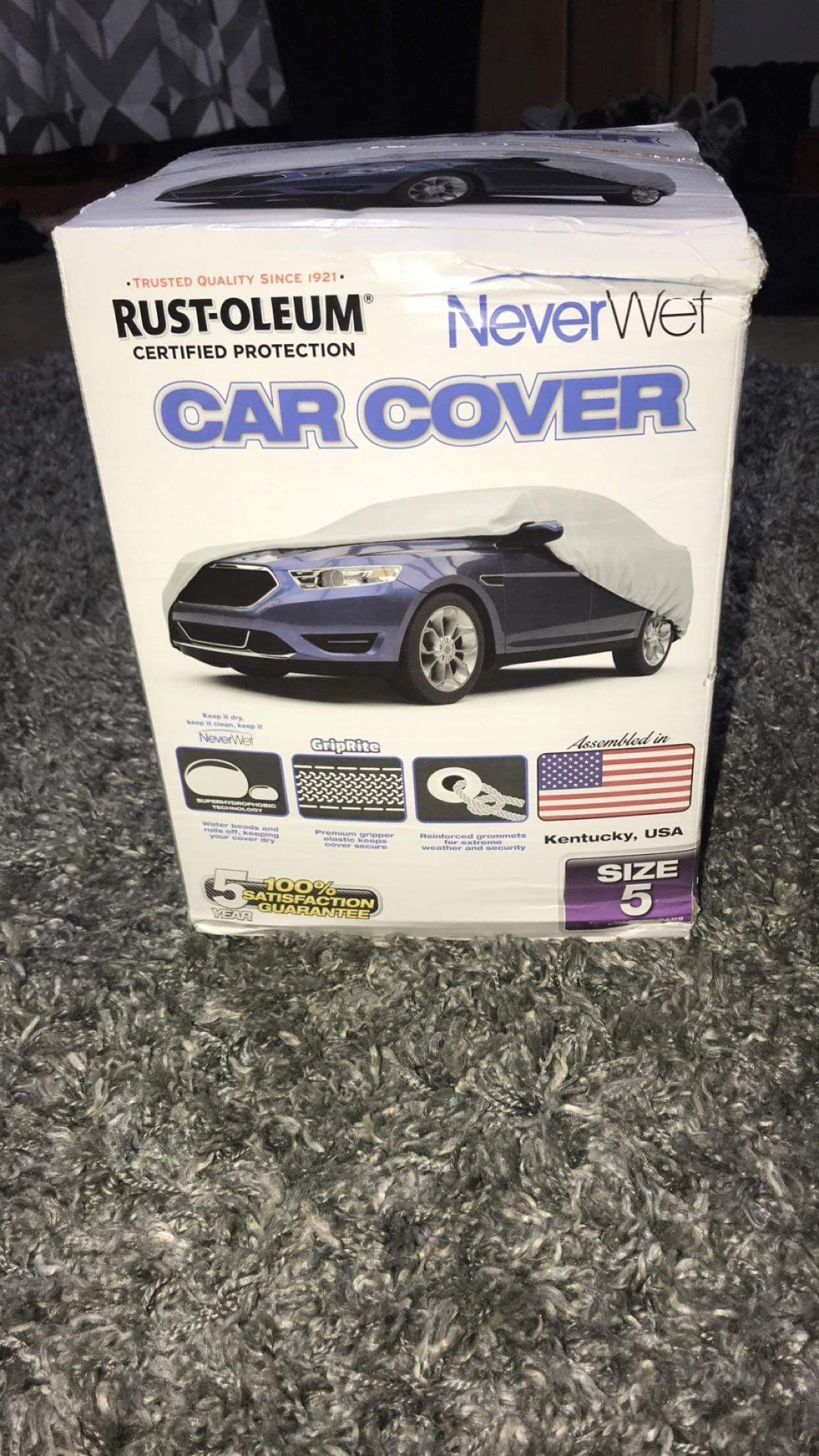 Rust oleum car cover size 5 extra large vehicles. BRAND NEW