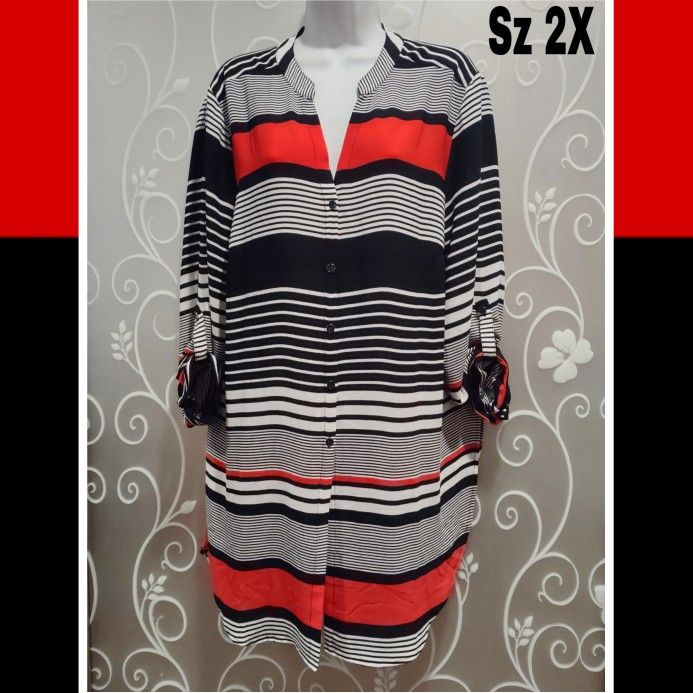WOMENS PLUS SIZE 2X TUNIC TOP