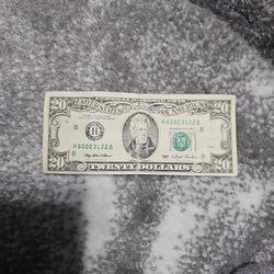 1993 20 Dollar Bill