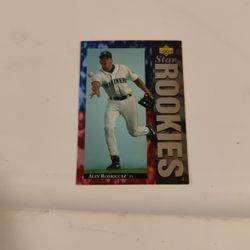 Alex Rodriguez Star Rookie Baseball Card 