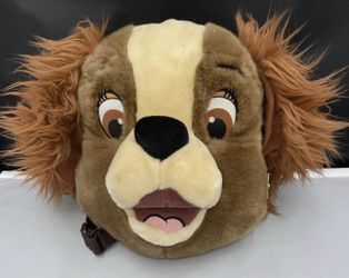 BRAND NEW WITH TAGS  Vintage Disney Store Exclusive Lady and the Tramp Snuggly Friends Backpack  LIMITED EDITION