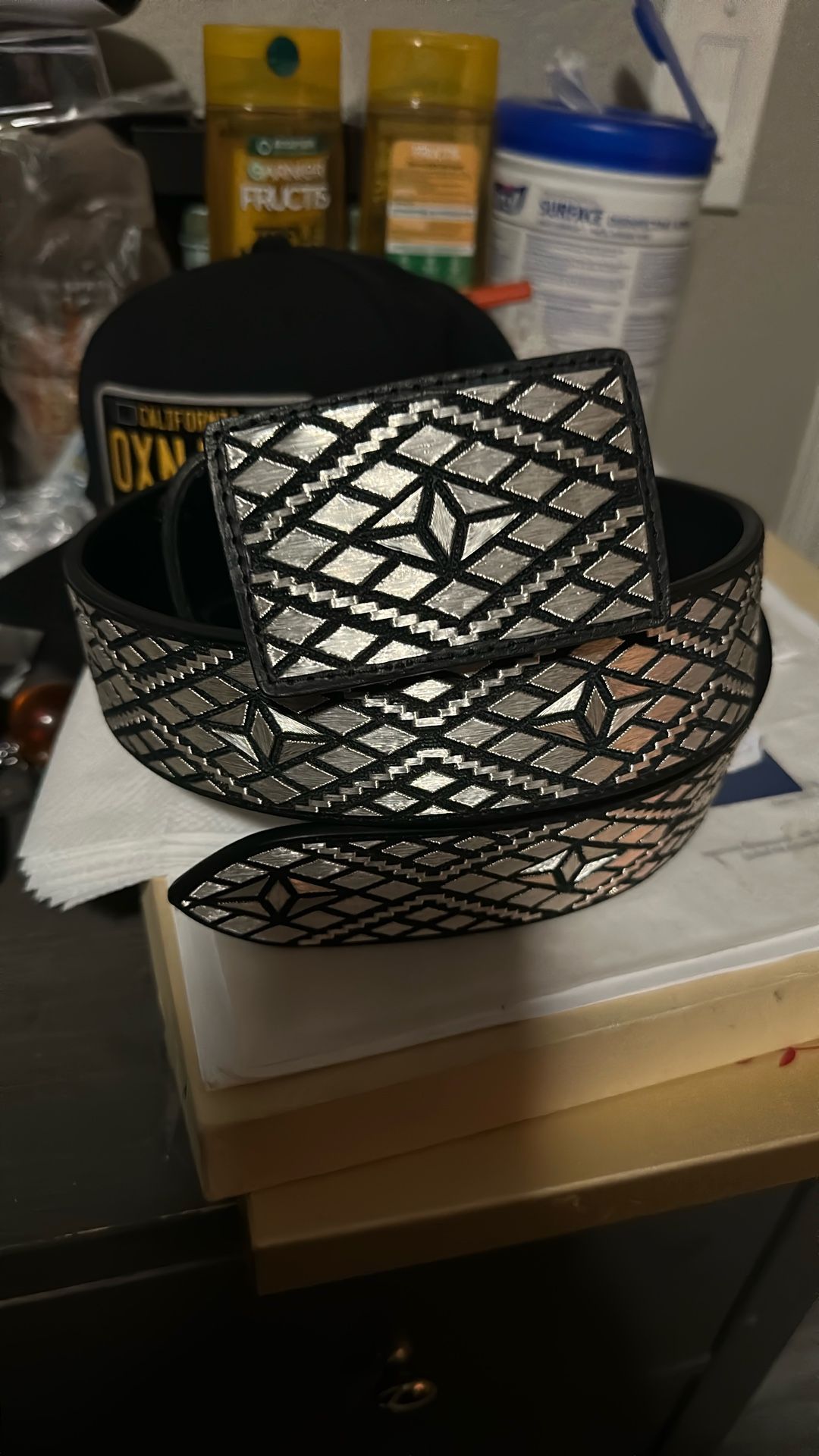 Hand Made Silver Belt If U Know U Know