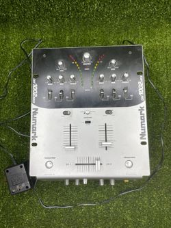 Numark DM1002MKII 2-Channel Analog DJ Scratch Mixer With Power Supply