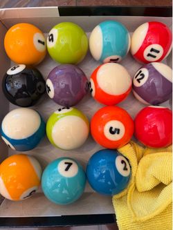 Old Pool Balls
