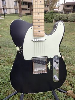 Fender Telecaster Custom Build Yosemite Pickups Nitro Body Locking Tuners Guitar