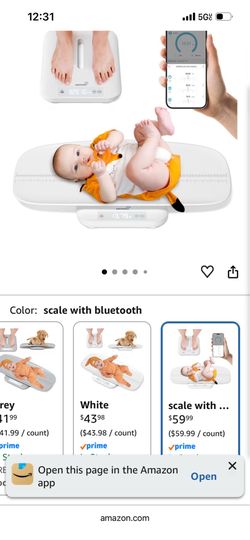 Baby scale for home