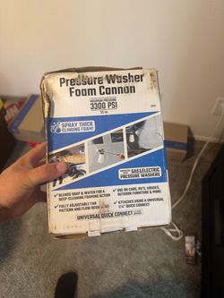 Pressure Washer Foam Cannon 3300 PSI