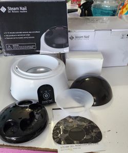 2 Steam nail gel remover machine