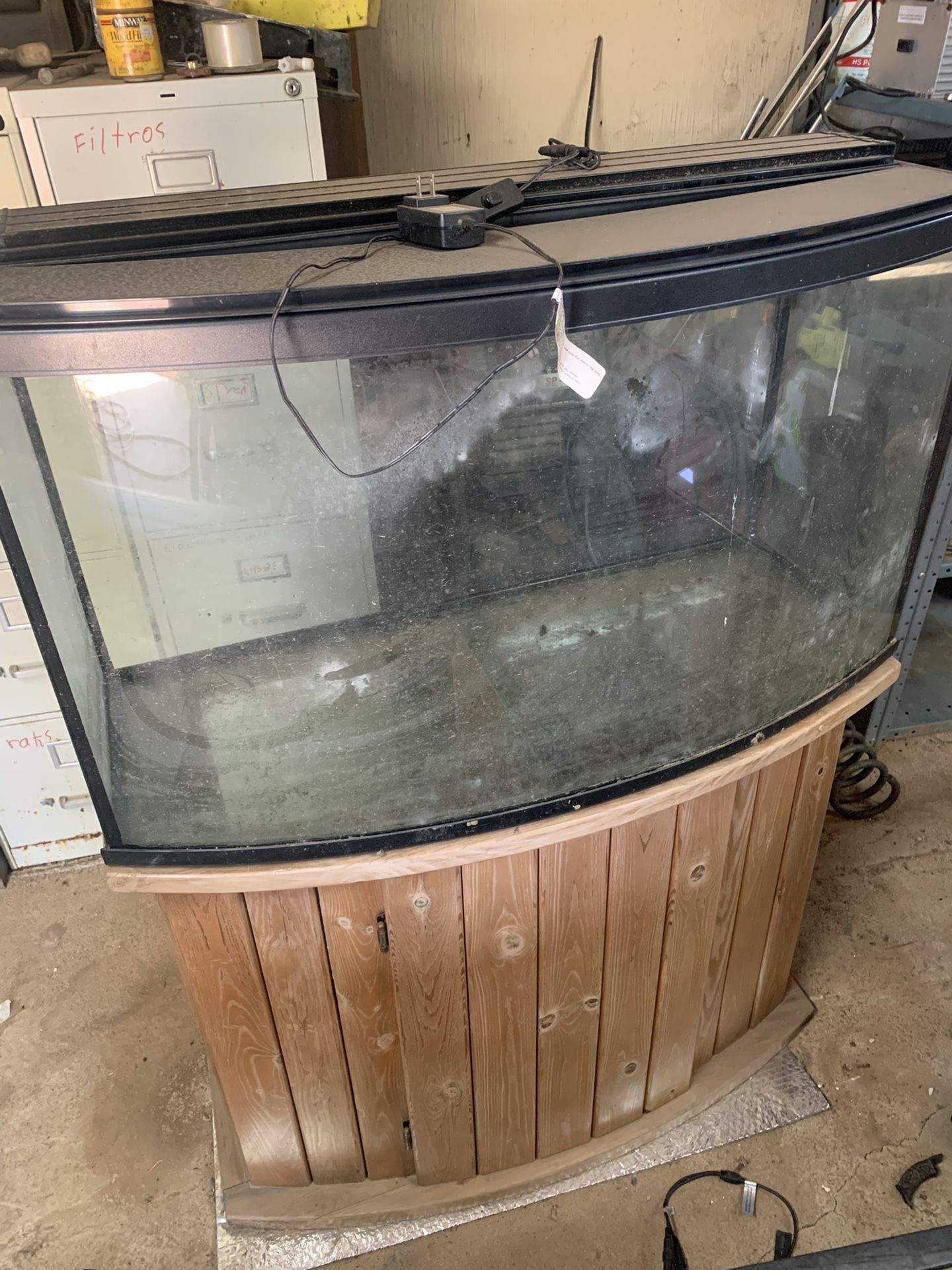 45 Gallon Bow front Aquarium