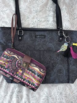 Sak Roots Tote With Wallet