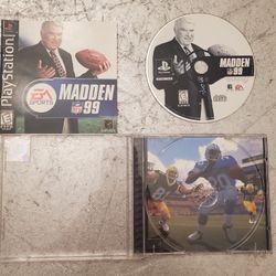 Madden 99 Sony PlayStation 1 Complete video game