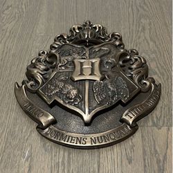 Harry Potter Hogwarts Crest Plaque