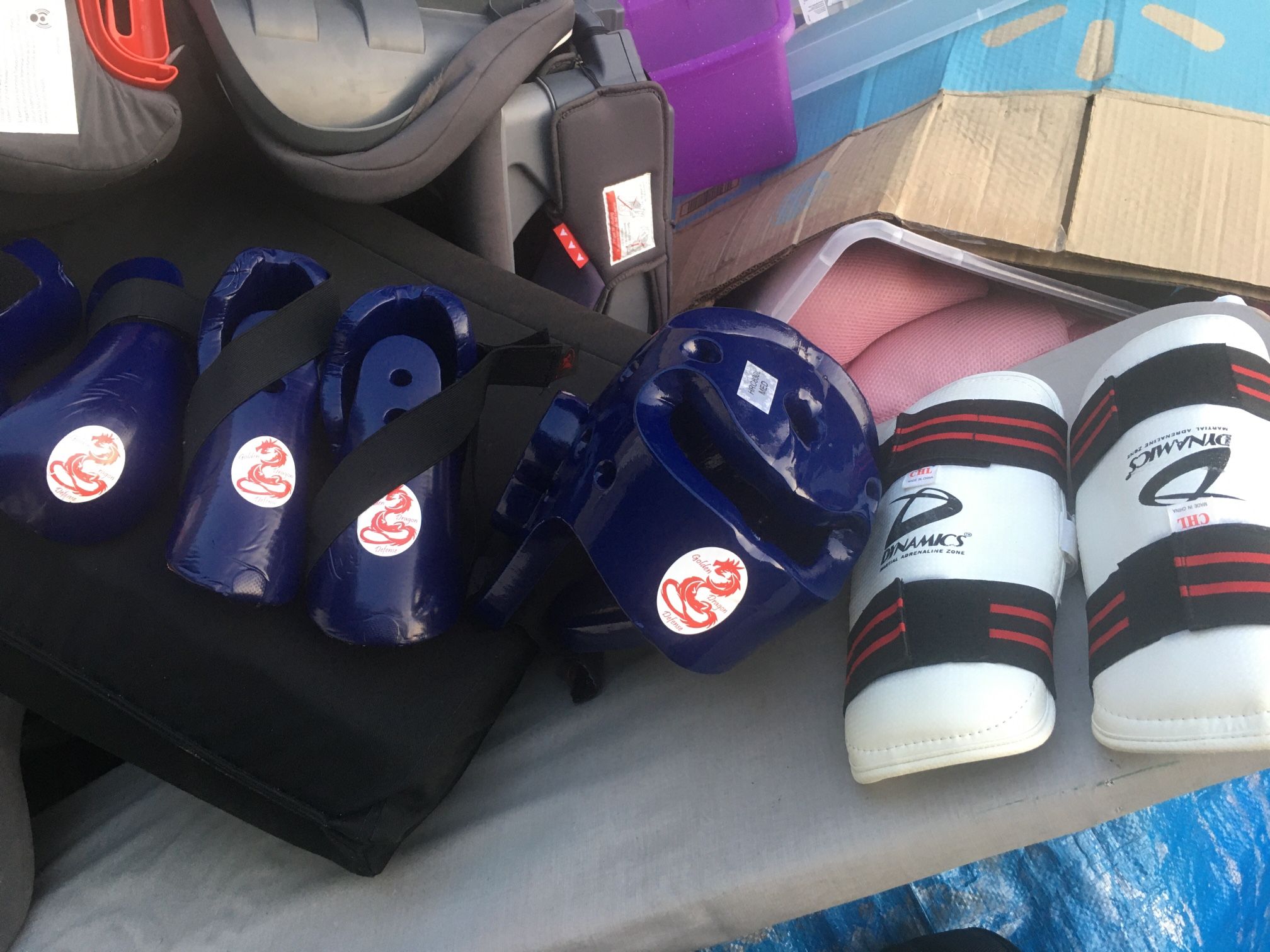 Lnew Karate and boxing body protecting Quitman oh for only $60 firm