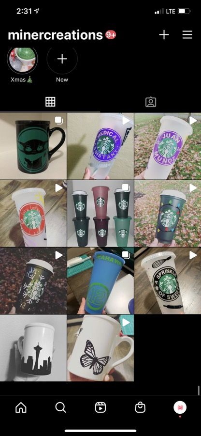 Starbucks cup personalized & more