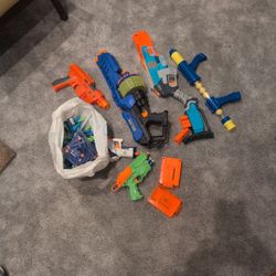 Nerf Guns And Ammo