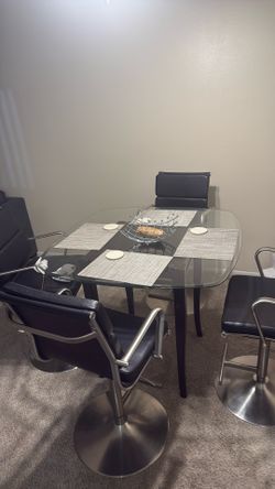 Table And 4 Chairs $75 Firm