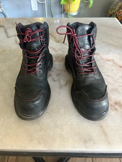 Red wing steel toe boots