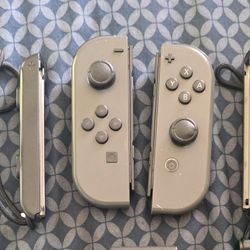 Gray Nintendo Switch Joycons