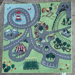 IKEA STADSDEL Rug 51 1/8x52 3/8 " 👉🏼has a few snags